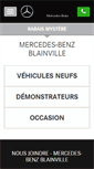 Mobile Screenshot of mercedes-benzblainville.com